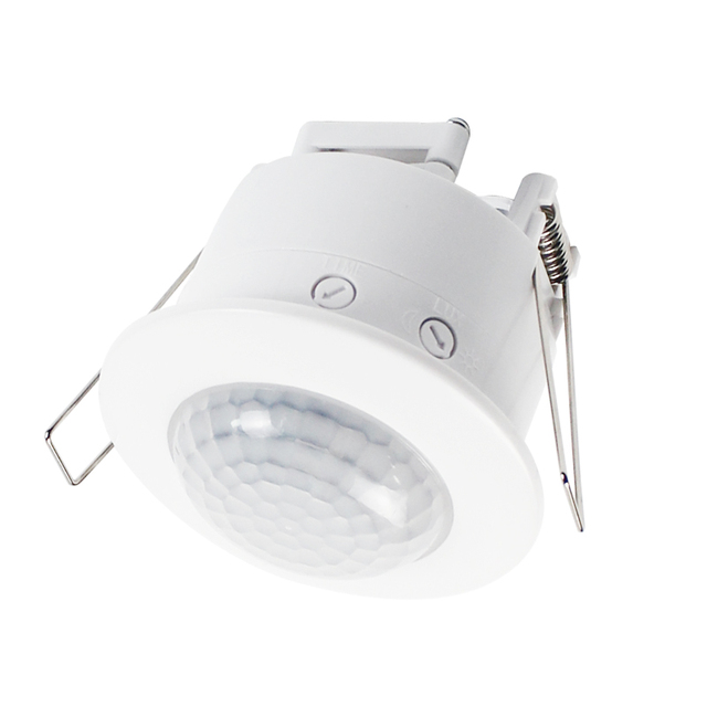 AC220V Smart PIR Motion Sensor Light Switch Automatic  Adjustable 360 Degree Switch Embedded Pir Motion Sensor Switch
