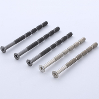 Vis de connexion M3 M4 M5 à tête fraisée Phillips pour poignée de porte en forme de bambou