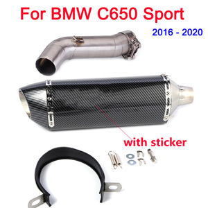 Sistema de Escape Completo para Motocicleta <span class=keywords><strong>BMW</strong></span> <span class=keywords><strong>C650</strong></span> Sport, C650GT, C600, Años 2016, <span class=keywords><strong>2017</strong></span>, 2018, 2019, 2020 - Product Image 3