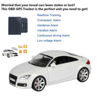 Rastreador GPS para Auto TKSTAR 2G 4G TK816 OBDII, Compatible con GSM y PC, Rastreo en Tiempo Real, Detección ACC, Sin Cables, Aplicación Winnes Gratuita