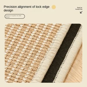 고급 고양이 긁는 매트 긁힘 방지 멀티 사이즈 수직 벽걸이 형 사이잘삼 부스러기-무료 애완 동물 장난감 실내 고양이 긁힘 침대 - Product Image 2