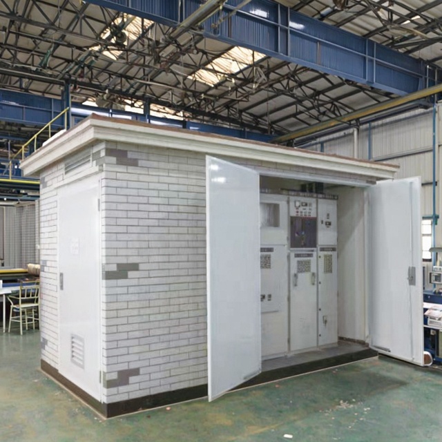 Prefabricated Box Type Substation Compact Substation 500KVA 630KVA 10KV 15KV 33KV 0.4KV Power Transformer Substation
