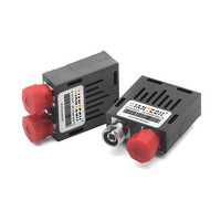 GIANTECH 1X9 Módulo transceptor Baja velocidad 2M Módulo de soldadura de fibra dual monomodo TTL FC Módulo de fibra óptica de grado comercial