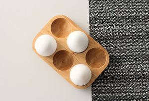 Porta Huevos de Madera con 6 Ranuras, Bandeja Rectangular para Desayuno, Hotel, Cafetería, HORECA, OEM, Grabado Personalizado, Vietnam - Product Image 4