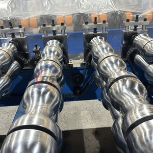 Tự động tráng men Roof tile làm Roll <span class=keywords><strong>Forming</strong></span> <span class=keywords><strong>Machine</strong></span> với PLC kiểm soát thủy lực decoiler động cơ & bơm thành phần cốt lõi - Product Image 4