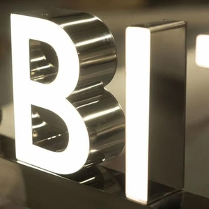 Ajustement libre Assemblage flexible Affaires Led 3d Canal Lettre LED Signes Événement Décor Personnalisé 3d Lumineux Acrylique Lettre - Product Image 1