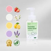 Fabricant Savon pour les mains hydratant de marque privée avec logo personnalisé et riche liquide moussant pour le lavage des mains 250ml