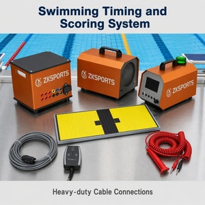 Sistema di Cronometraggio e Punteggio per Nuoto Tabellone Elettronico Digitale a Led Piastra di Contatto per Nuoto Pannello Touchpad per <span class=keywords><strong>Piscina</strong></span> - Product Image 1