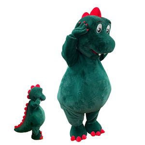 High-End Customizable <strong>Dinosaur</strong> Mascot <strong>Costume</strong> Elegant Fancy Dress Outfit for Adults and Children for Christmas Carnival - Product Image 2