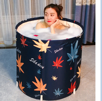 CHUFANG Baignoire pliante en PVC pour adultes à bas prix Baignoire de trempage japonaise Baignoires de spa intérieures
