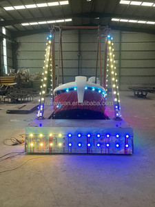 Mini-navire <span class=keywords><strong>pirate</strong></span> électrique personnalisé pour parc d'attractions, 8 à 12 places, pour l'extérieur - Product Image 5