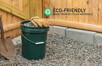 Seau à peinture multifonctionnel durable, écologique, anti-fuite, non toxique, en PP de 20 L, fabriqué en Chine, avec logo personnalisé, bidon en plastique