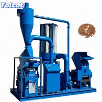 Hohe Rückgewinnungsrate 15 kW Motor PCB-Recyclingmaschine E-Abfall-Leiterplatten-Schredder Separator 3 Jahre Garantie für Kupfer