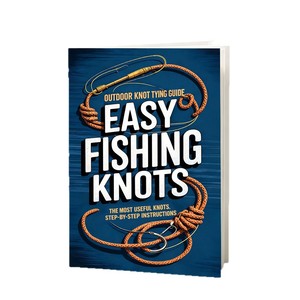 Guía de Nudos de Pesca Fáciles Haichuang 21x14.5cm Instrucciones para Atar Nudos al Aire Libre - Product Image 1