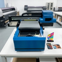 Nouvelle imprimante à plat UV 4060 A2 avec système de positionnement visuel par caméra CCD, table à vide, imprimante UV DTF, encre UV