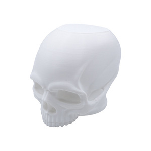 Lampada a Forma di Teschio 3.07in/7.8cm in Plastica, Decorazione Gotica per Interni Auto, Luce d'Atmosfera - Product Image 2