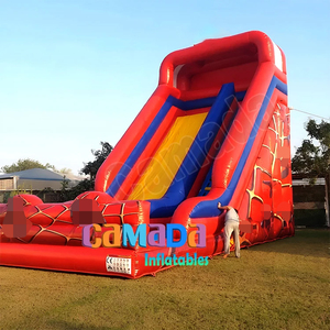 Castillo Inflable de PVC con Tobogán para Fiestas al Aire Libre, Doble Carril, para Uso Escolar, con Soplador de Aire - Product Image 5