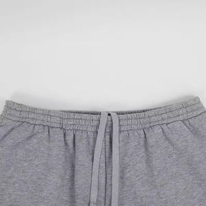 Pantalon de sport gris décontracté à jambe large pour homme, personnalisable OEM, vente en gros, dernière conception, promotion, haute qualité - Product Image 3