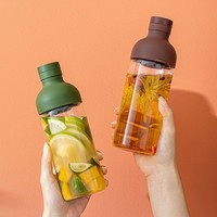 Cafetière et bouteille de thé en verre Cold Brew-Pichet résistant à la chaleur, carafé glacé portable