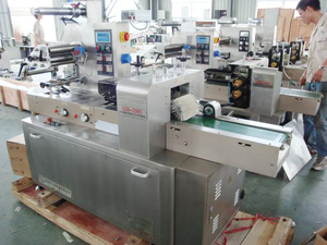 饼干包装机自动枕头烹饪流面包店密封包装 - Product Image 6