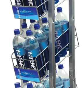 Exhibidor Metálico para Bebidas, Estante de Exhibición Independiente para Agua Mineral, Licores, Vino y Botellas de Bebidas, Tienda Minorista - Product Image 2