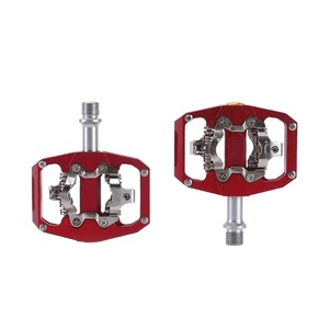 Pedales BMX de aleación y nailon con bloqueo <span class=keywords><strong>SPD</strong></span>, 3 rodamientos, eje Cr-Mo, repuestos de carreras autoblocantes para <span class=keywords><strong>pedal</strong></span> de bicicletas <span class=keywords><strong>MTB</strong></span> y de carreras - Product Image 1