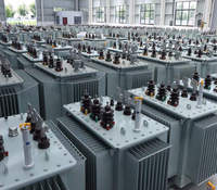 Transformateur immergé dans l'huile MingZheng S13 MV&HV 11kv/0.4kv triphasé 125kVA 400kVA 1000kVA avec certification CE entièrement étanche