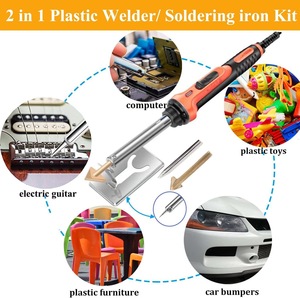 Kit de réparation de <span class=keywords><strong>pare</strong></span>-chocs de <span class=keywords><strong>voiture</strong></span> 100W, outil de lissage, kit de soudage plastique, machine à souder pour la réparation de <span class=keywords><strong>pare</strong></span>-chocs de <span class=keywords><strong>voiture</strong></span> - Product Image 6