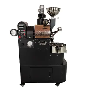 Santoker 3千克咖啡烘焙机咖啡豆烘焙机双壁碳钢滚筒咖啡烘焙机与工匠