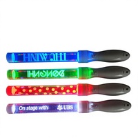 Fluorescent LED Electronic Flashing Night-Glow Stick for Dance Party Cheering Aid ABSPS Material Model B30