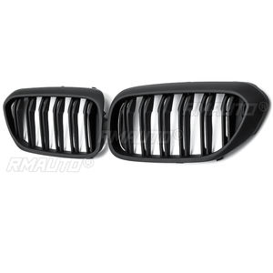 2 Piezas de Rejilla Delantera Negra Mate para BMW Serie 5 G30 G31 G38 M5 520I 523I 528I 530I 535I 550I 520D 2017 2018 - Product Image 3