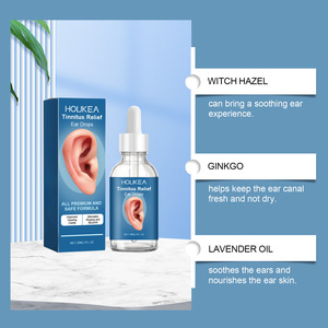 Venta al por mayor 30ml Oído Molestia Alivio Earwax Limpieza Organic Ear Oil Drops - Product Image 6