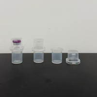 Boîte de rangement en plastique XS pour flacon de 3 ml, fabriquée avec des matériaux recyclés, étui transparent indépendant pour poudre lyophilisée