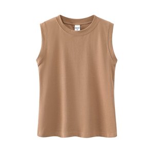 Gilet in cotone pesante da 230 g/m² da <span class=keywords><strong>uomo</strong></span>, tinta unita, stile vintage americano, vestibilità ampia, casual, <span class=keywords><strong>bianco</strong></span> - Product Image 2