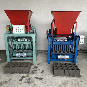 Máy làm gạch xi măng bán tự động thủy lực không đốt, máy làm gạch, máy làm gạch xi măng rỗng và máy làm gạch lót - Product Image 4