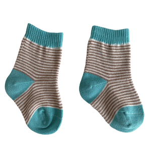 <span class=keywords><strong>Calcetines</strong></span> de Punto con Diseño de Lunares para Bebés Recién Nacidos, Color Combinado, <span class=keywords><strong>Calcetines</strong></span> de Algodón para Bebés - Product Image 3