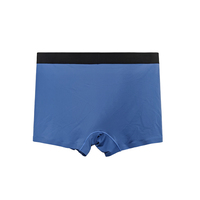 Sous-vêtements pour hommes, caleçons et boxers en soie glacée respirante et confortable, style personnalisé, sans couture, doux, à carreaux, lot de 3