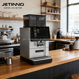 เครื่องชงกาแฟเอสเพรสโซ่อัตโนมัติ JL38D สำหรับธุรกิจ พร้อมก้านทำฟองนม เครื่องชงกาแฟเอสเพรสโซ่อัตโนมัติเต็มรูปแบบ - Product Image 5