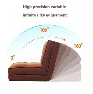 Sofá <span class=keywords><strong>Cama</strong></span> Moderno para Sala de Estar, <span class=keywords><strong>Acolchado</strong></span> de Espuma, Plegable, Tipo Puff, Reclinable, Disponible en Varios Colores y Tamaños - Product Image 4