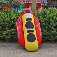 Stock d'usine 15 nouveau tube remorquable gonflable remorqueur canapé jet ski remorquage de mer bateau banane dossier de poisson volant