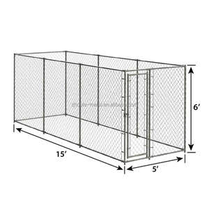 5*5*40 inç Gamefowl kafes/uçan kalem/katlanır tavuk kafesi - Product Image 4