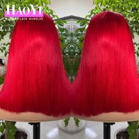 Perruque Bob Droite Double Drawn en Cheveux Humains Vierges à Cuticules Alignées, Colorée Gris 350 99j, Perruques Lace Front 100% Cheveux Humains pour Femmes Noires