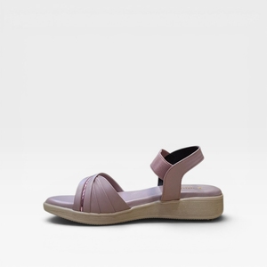 Ladies Pink Wedge <b>Sandals</b> Elegant Slingback Strap Open Toe Comfortable Soft Cushion Lightweight Fashion Shoes for Casual Daily - Product Image 4
