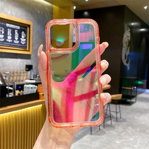 <span class=keywords><strong>Prix</strong></span> usine changement progressif coloré 3 en 1 acrylique pc hybride pare-chocs fille coques de téléphone pour Infinix Note 40 Pro coque de téléphone transparente - Product Image 6