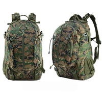 Sac à dos tactique militaire imperméable en polyester pour homme - Grande capacité pour la randonnée, le trekking, le camping, le cyclisme et les voyages