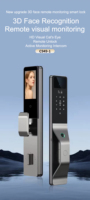Interphone visuel 3D Tuya WiFi avec double batterie et double caméra, serrure électronique numérique automatique Tuya WiFi pour la maison PST-C949-1