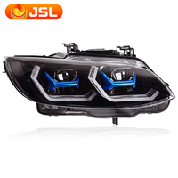 Phares pour BMW E92 E93 M3, projecteurs LED, feux de jour DRL, clignotants séquentiels, feux de croisement et de route, 2011-2013, éclairage de voiture modifié