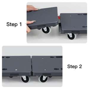Uholan WGS-50 polyvalent connexion Mini plate-forme chariot <span class=keywords><strong>facilement</strong></span> <span class=keywords><strong>déplacer</strong></span> outil pour meubles lourds - Product Image 4