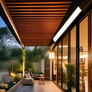 Cortile Villa terrazza giardino isolamento <span class=keywords><strong>camera</strong></span> sole su misura <span class=keywords><strong>ponte</strong></span> rotto porte e finestre in alluminio temperato - Product Image 5