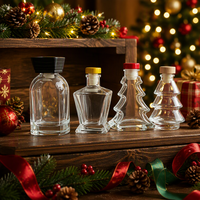 Bouteille en verre transparent créative en gros pour diffuseur d'arômes 80ml 100ml 150ml 220ml – Pot en verre vide pour parfum et diffuseur à bâtonnets pour emballage de senteurs